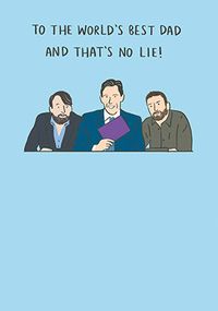 Tap to view That's No Lie Father's Day Card
