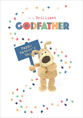 Boofle Godfather Father's Day Card
