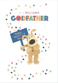 Tap to view Boofle Godfather Father's Day Card