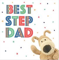 Tap to view Boofle Best Stepad Square Father's Day Card