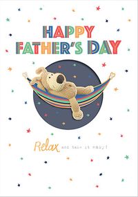 Tap to view Boofle Relax on Father's Day Card