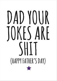 Tap to view Sh*t Dad Jokes Father's Day Card