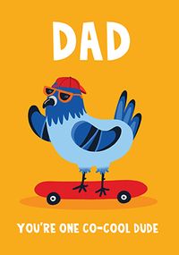 Tap to view You're One Cool Dude Dad Father's Day Card
