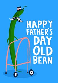 Tap to view Happy Father's Day Old Bean Card