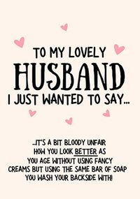 Tap to view Lovely Husband Birthday Card