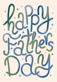 Tap to view Typographic Father's Day Card