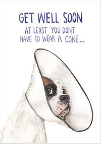 Tap to view Bulldog Get Well Soon Card