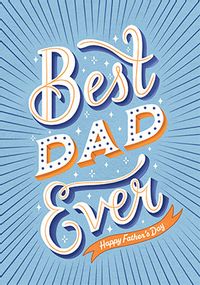 Tap to view Best Dad Ever Simple Father's Day Card
