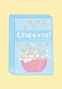 Tap to view Cheerio! New Job Congratulations Card