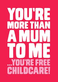Tap to view Free Childcare Mother's Day Card