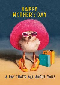 Tap to view Shopping Chick Mother's Day Card