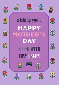 Tap to view Cosy Gaming Mother's Day Card