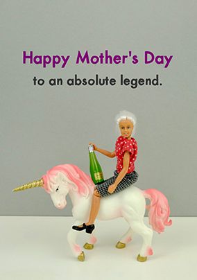 Photo of Bold & Bright Happy Mother's Day Legend Card