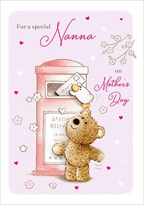 Photo of Barley Bear For Nanna Mother's Day Card