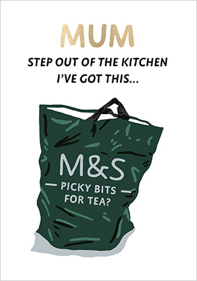 Picky Bits For Tea Mother's Day Card