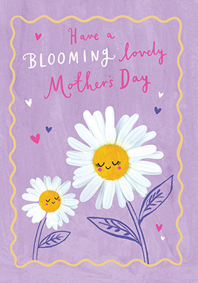 Blooming Lovely Mother's Day Daisies Card