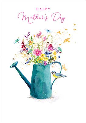 Photo of Watering Can Happy Mother's Day Card