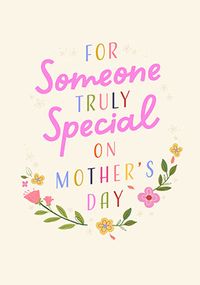Tap to view For Someone Special On Mother's Day Card