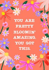 Tap to view You're Bloomin' Amazing Support Card