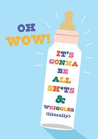 Tap to view Sh*ts and Wriggles Pregnancy Card