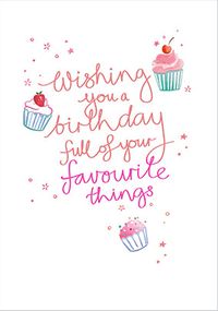 Tap to view Your Favourite Things Birthday Card