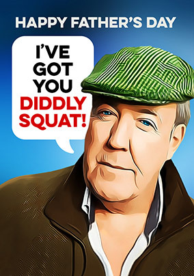 Diddly Squat Father's Day Card