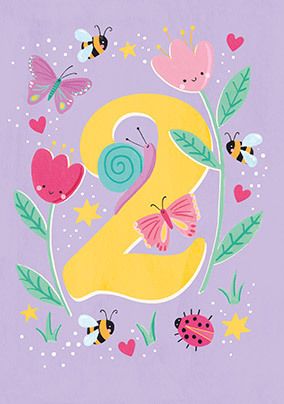 Photo of 2 Today Butterflies Birthday Card
