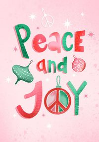 Tap to view Peace and Joy Christmas Card