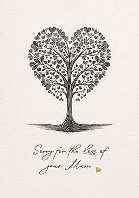 Photo of Sorry for the loss of your Mum Sympathy Card