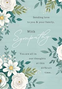 Tap to view To the Family Sympathy Verse Card