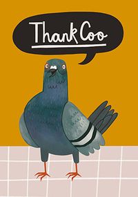Tap to view Pigeon Thank You Card