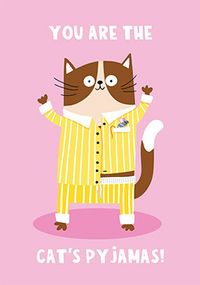 Tap to view Cats Pyjamas Thank You Card