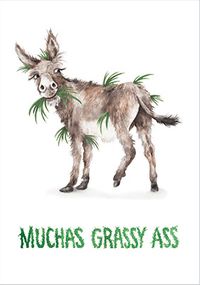 Tap to view Grassy Ass Thank You Card