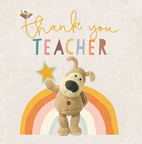 Boofle - Thank You Teacher Card