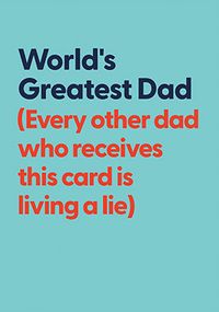 Tap to view World's Greatest Dad Father's Day Card