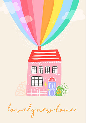 Lovely New Home Card