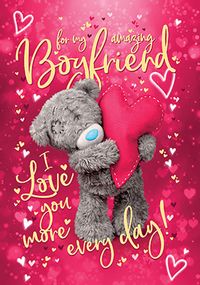Tap to view Me To You Boyfriend Love You More Every Day Valentine's Day Card