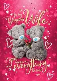 Tap to view Me To You Wife You're Everything Valentine's Day Card