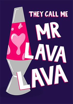 Photo of Mr Lava Lava Valentine's Day Card
