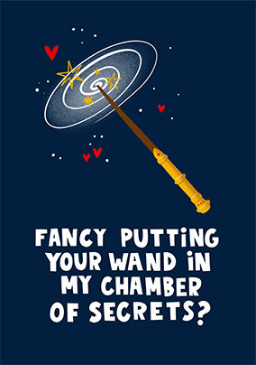My Chamber Of Secrets Valentine's Day Card