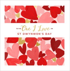 Photo of St Dwynwen's Day One I Love Card