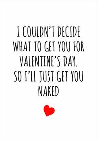 Tap to view Get You Naked Valentine's Day Card