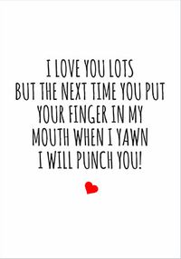 Tap to view I Love You Lots But Valentine's Day Card