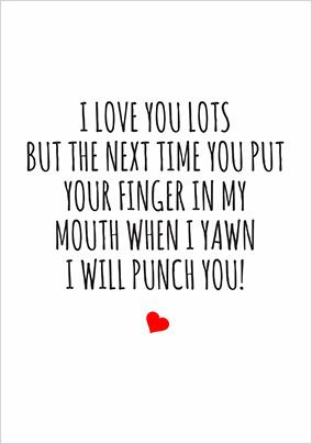 Photo of I Love You Lots But Valentine's Day Card