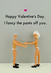 Tap to view Fancy The Pants Off Of You Valentine's Day Card