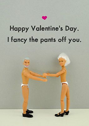Photo of Fancy The Pants Off Of You Valentine's Day Card