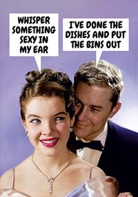 Tap to view I've Done The Dishes Valentine's Day Card