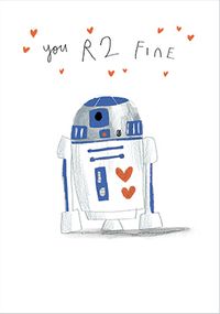 Tap to view You R2 Fine Valentine's Day Card