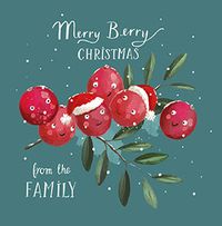 Tap to view Merry Berry Christmas From the Family Card