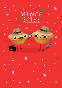 Tap to view Mince Spies Christmas Card